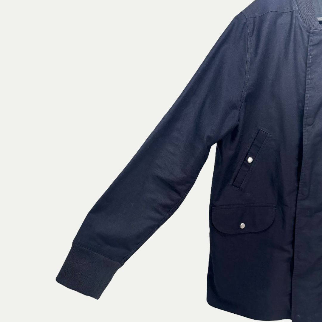 Rick Owens Drkshdw Navy Long Coat Sz XL