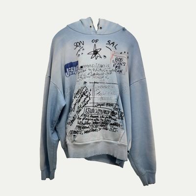 Paly Hollywood ‘Son of Saul’ Art Basel 2023 Exclusive Blue Hoodie Sz L/XL