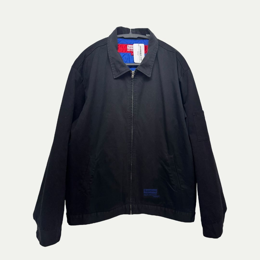 Supreme x Junya Watanabe Blacked padded work jacket sz XL