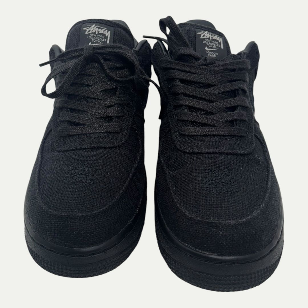 Stussy x Nike Air Force 1 Low Black Sz 10.5