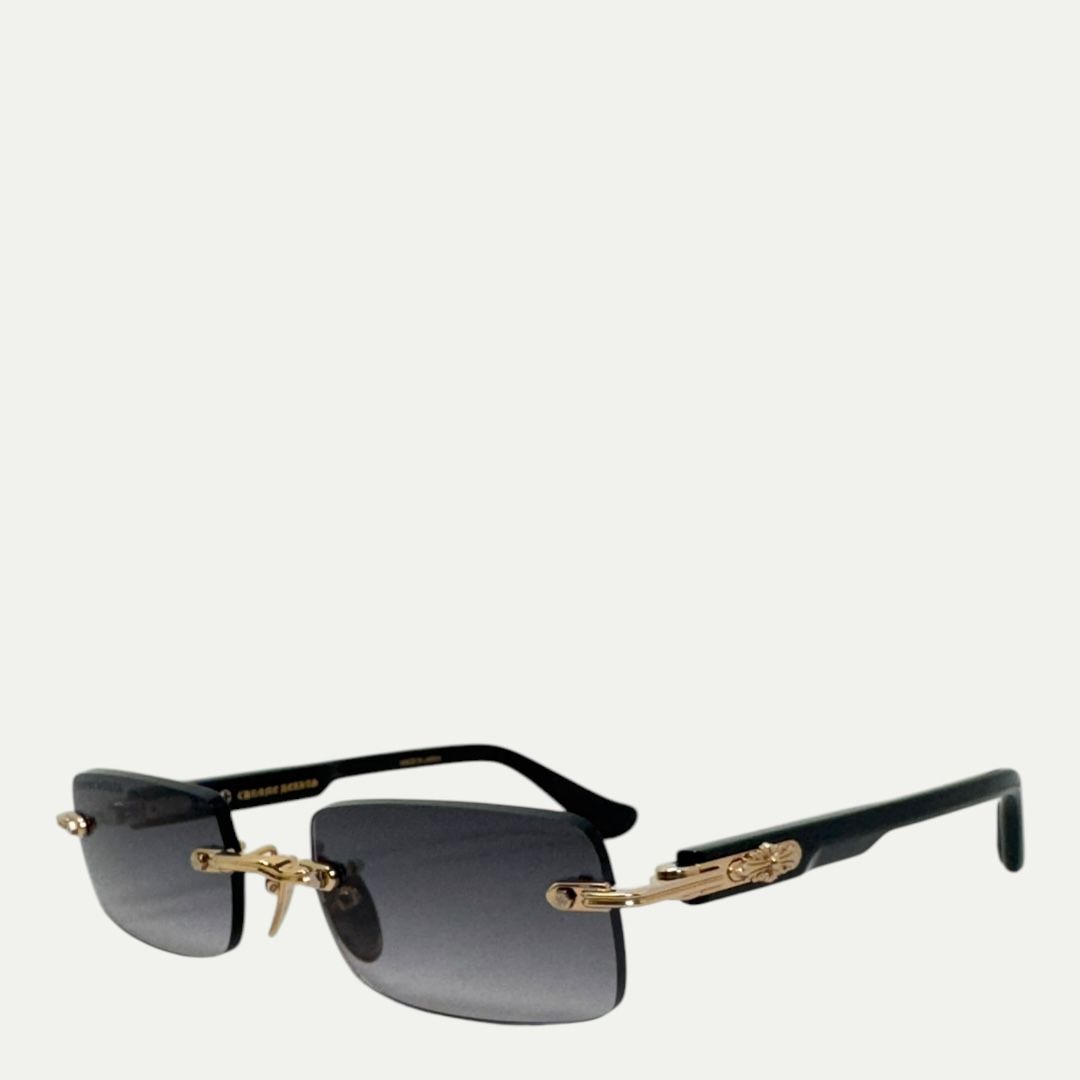 Chrome Hearts Deep 1 Rimless Sunglasses