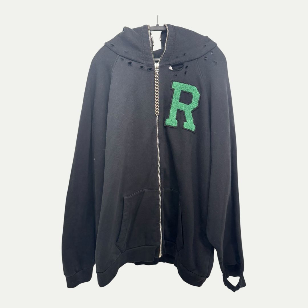 Raf Simons I Love Youth Zip Up Hoodie Sz XS(XL)