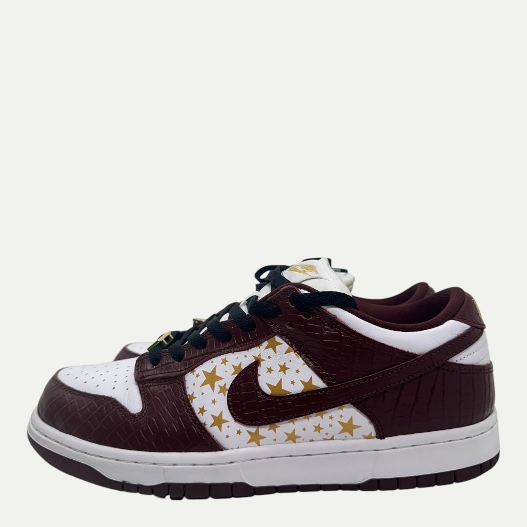 Nike SB Dunk Low Supreme Stars Brown Sz 9.5