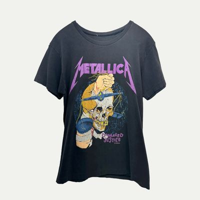 1988 Metallica damaged justice tee sz M