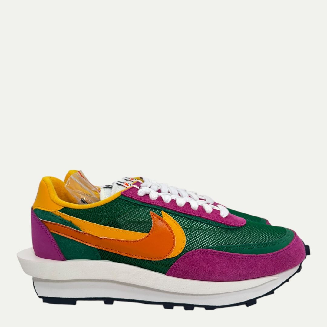 Sacai x Nike LD Waffle Pine Green