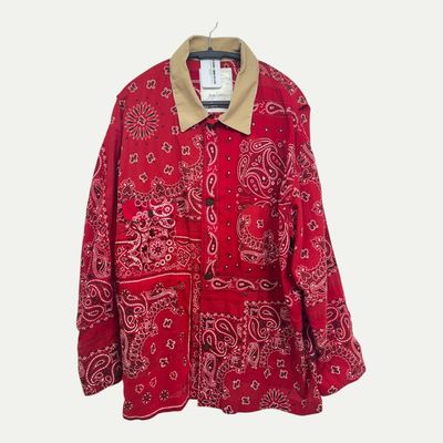Readymade Red Paisley Button Down