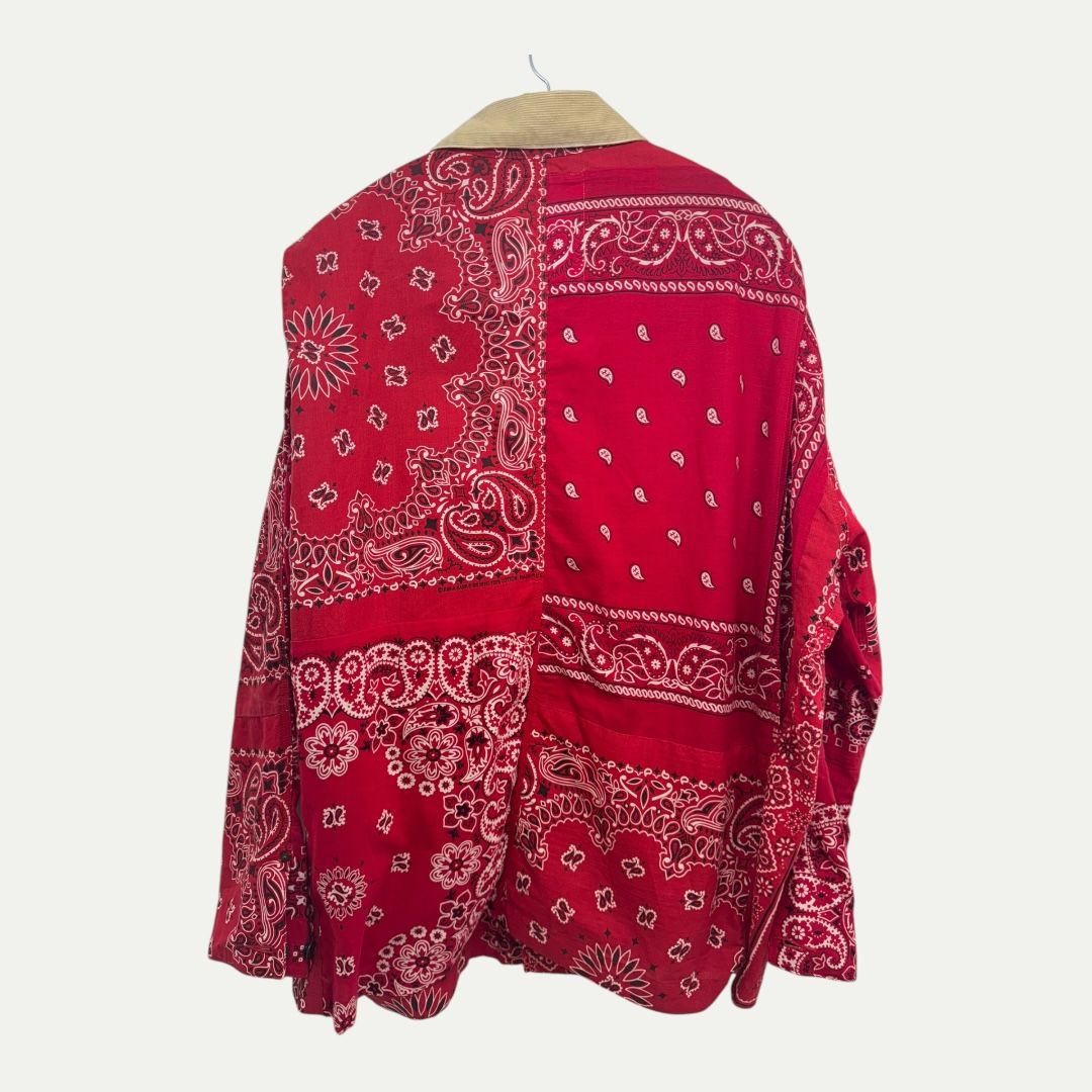 Readymade Red Paisley Button Down