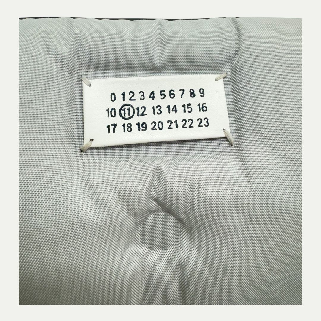 Margiela Grey Puffer Bag
