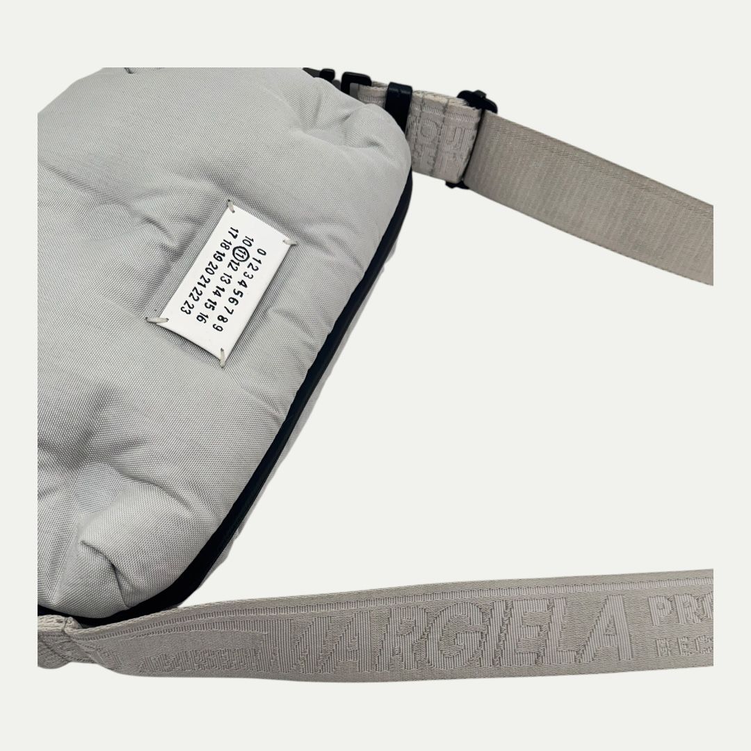 Margiela Grey Puffer Bag