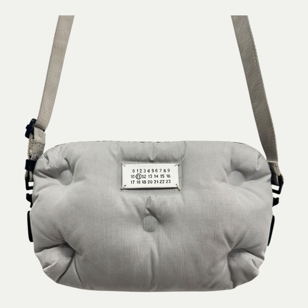 Margiela Grey Puffer Bag