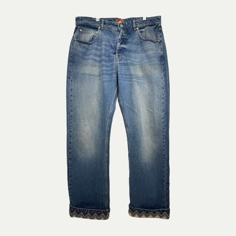 Missoni Chevron Lined Denim Sz 52(36)