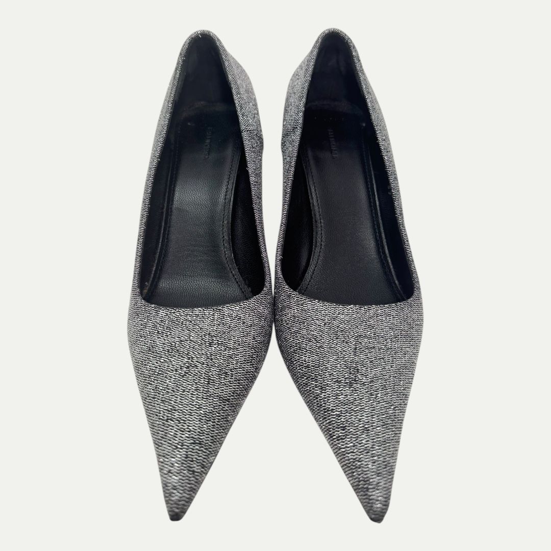 Balenciaga Glitter Accent Heel Sz 39(9)