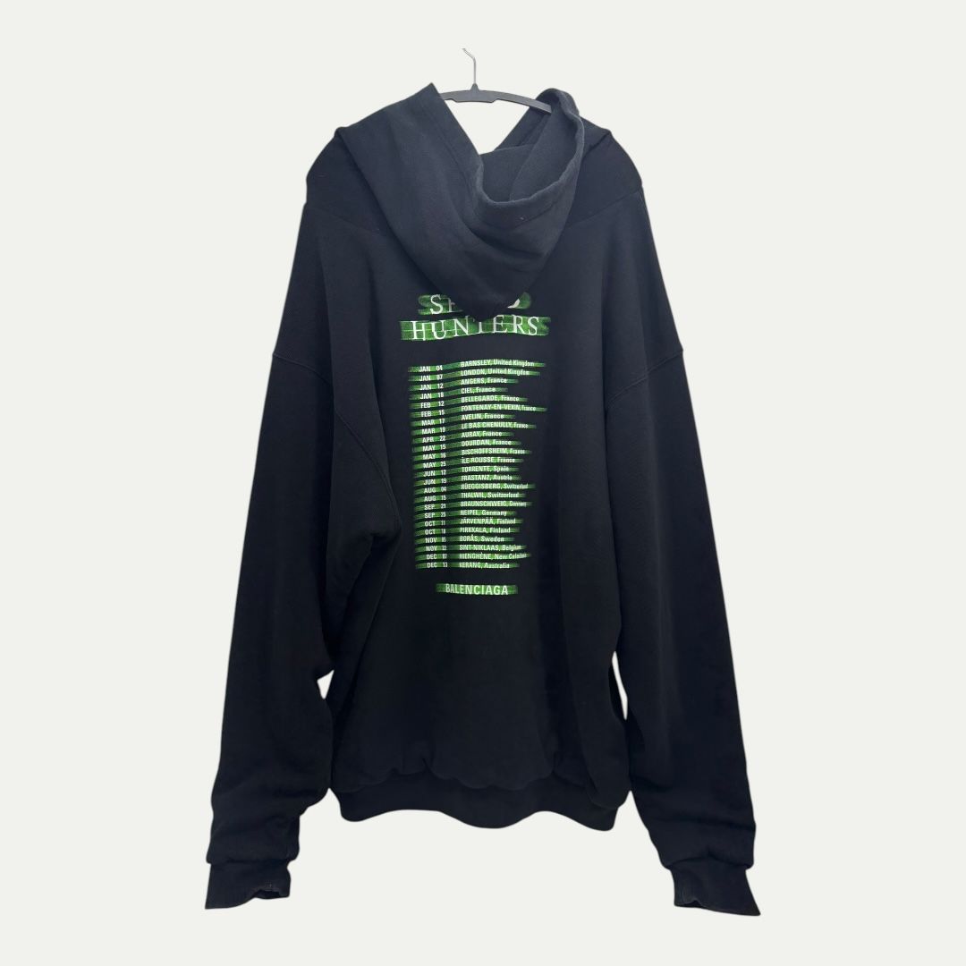 Balenciaga Layered Original Speed Hunters Hoodie Sz M