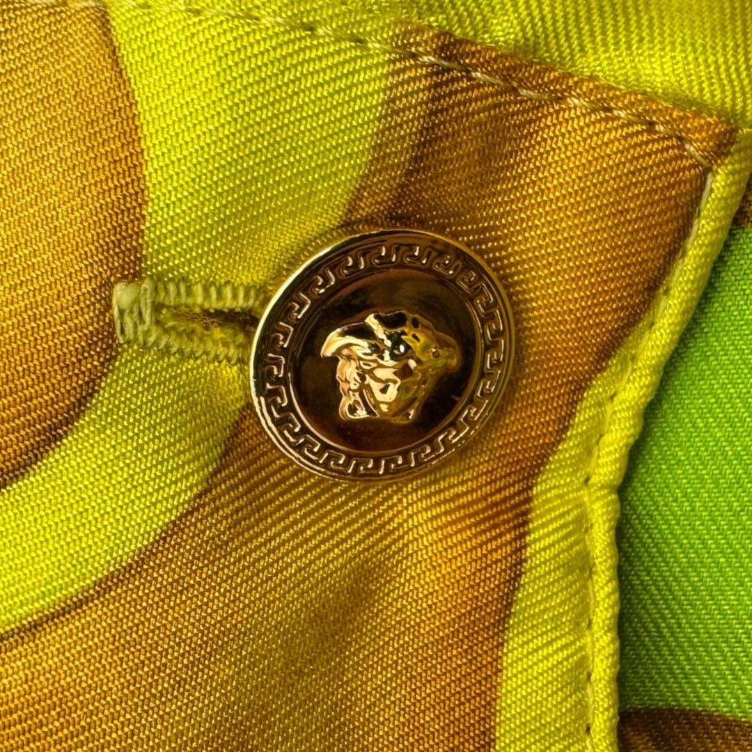 Versace Silk Button Down Sz 36(S)
