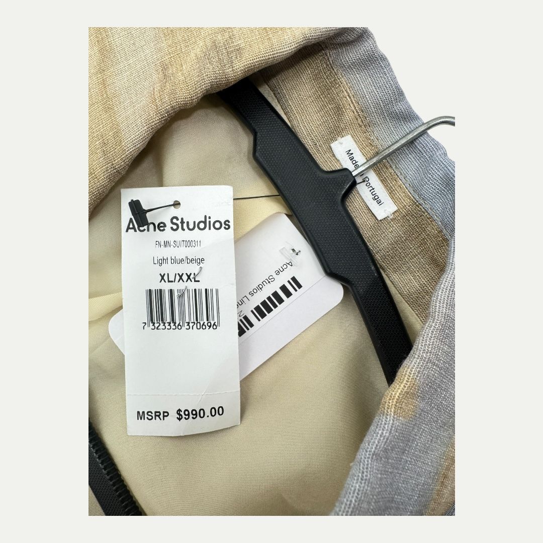 Acne Studios Linen Blazer Sz XL/XXL