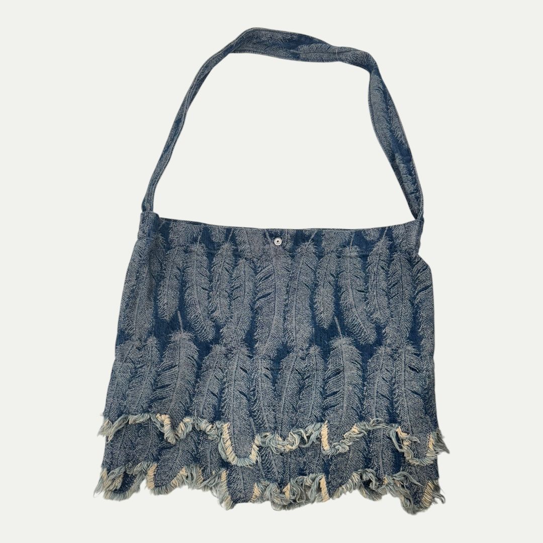 Kapital Feather Denim Bag