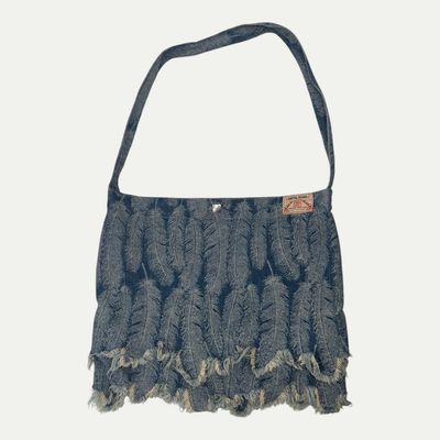 Kapital Feather Denim Bag