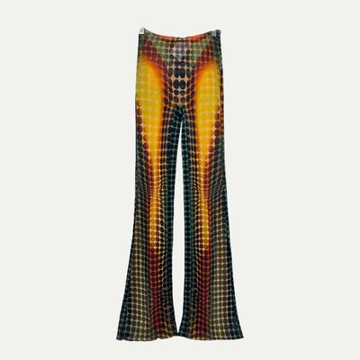 Jean Paul Gaultier Cyber Dots Pants Sz XS