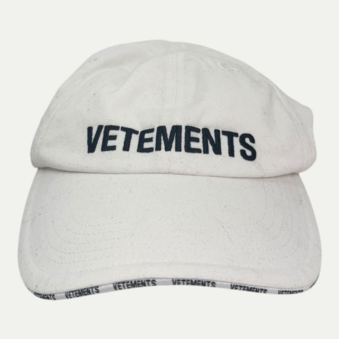 Vetements x Reebok White Cap