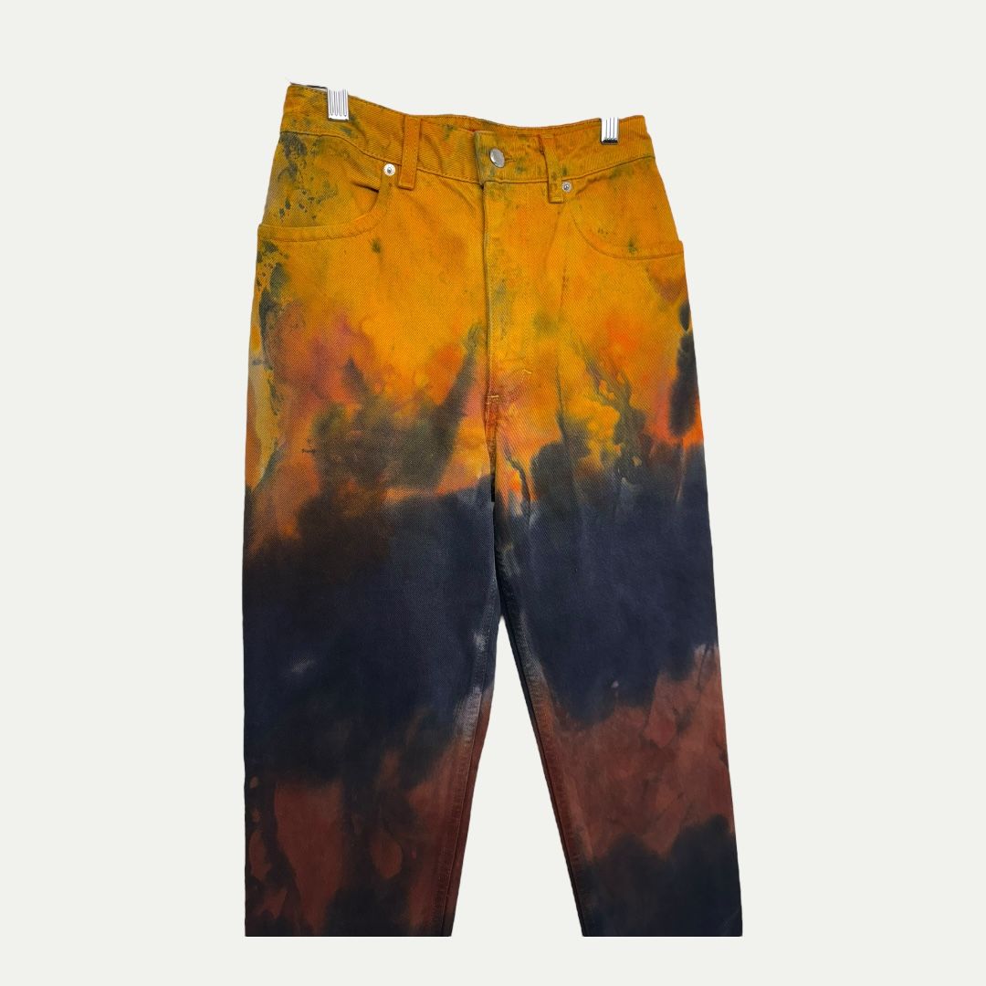 Eckhaus Latta Venus Tie Dyed Denim Sz 26