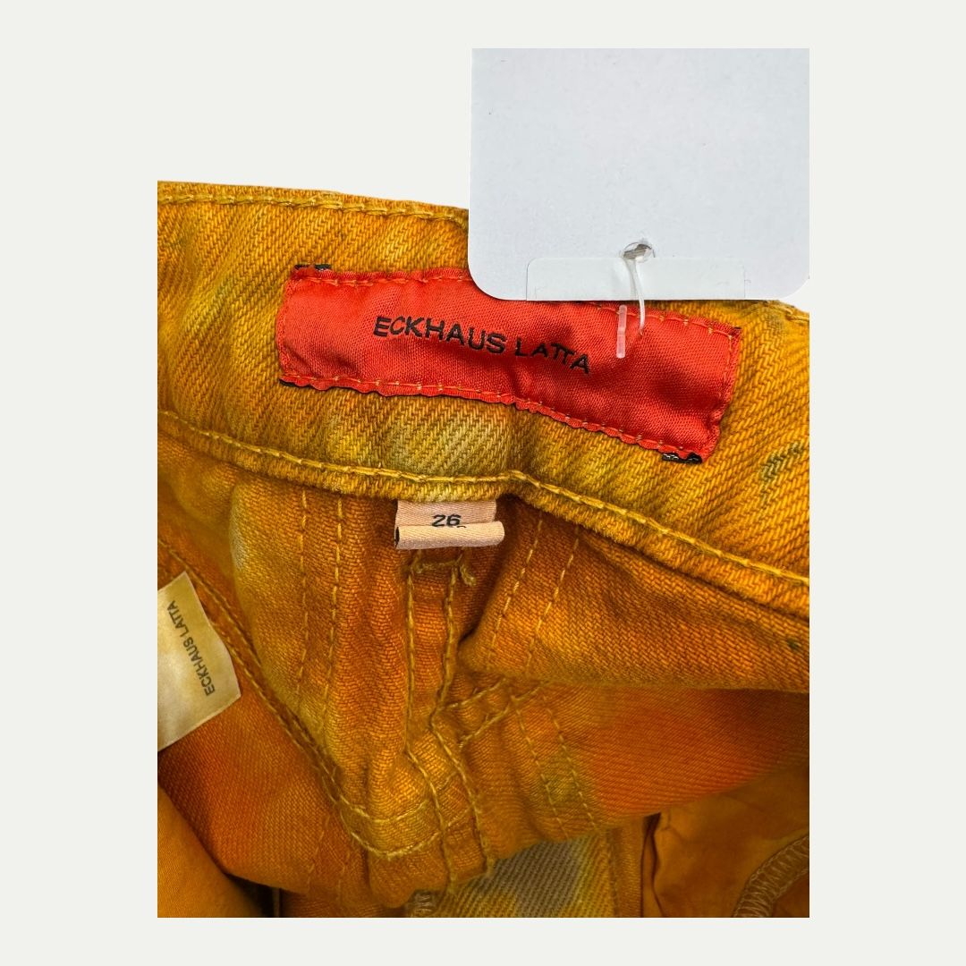 Eckhaus Latta Venus Tie Dyed Denim Sz 26