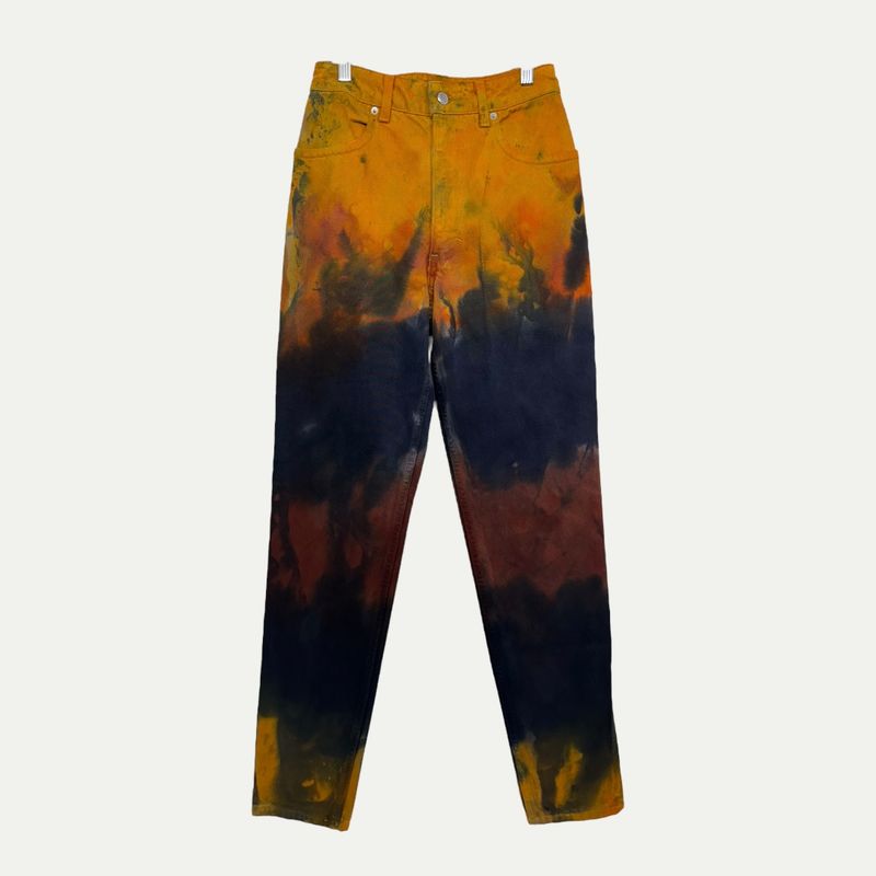 Eckhaus Latta Venus Tie Dyed Denim Sz 26