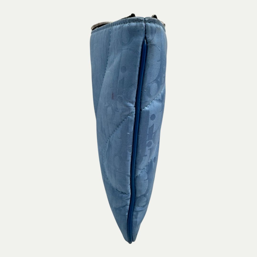 Dior x ERL Blue Oblique Pouch