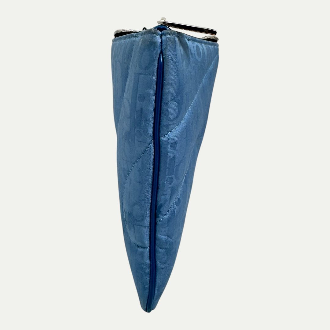 Dior x ERL Blue Oblique Pouch