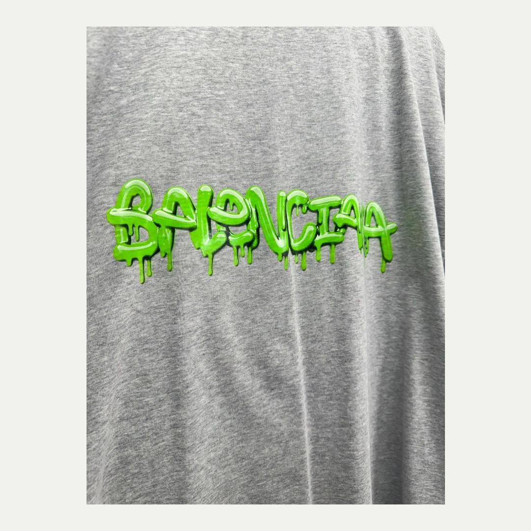 Balenciaga Slime Logo Tee Sz 2(XL)