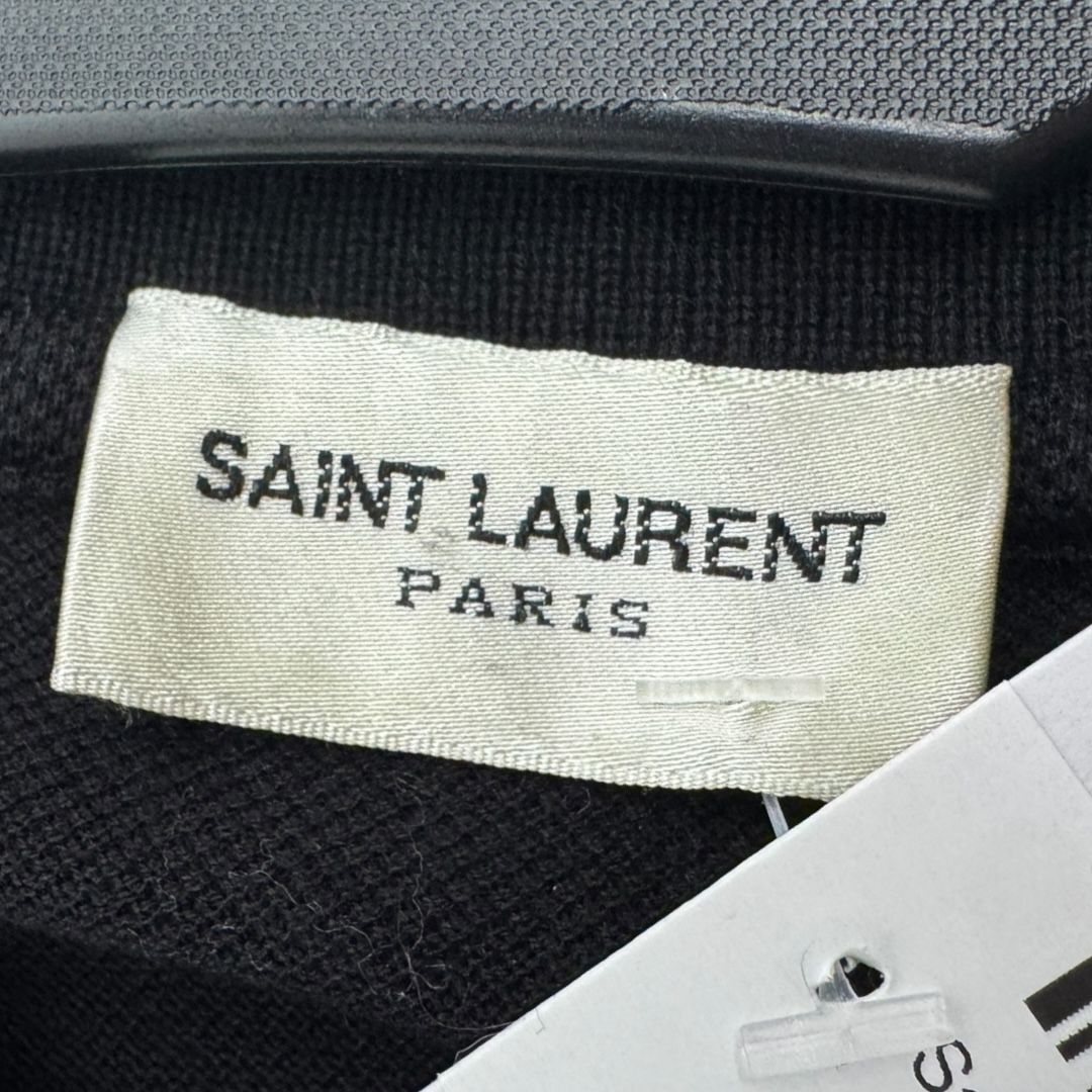 Saint Laurent Black Polo Sz M