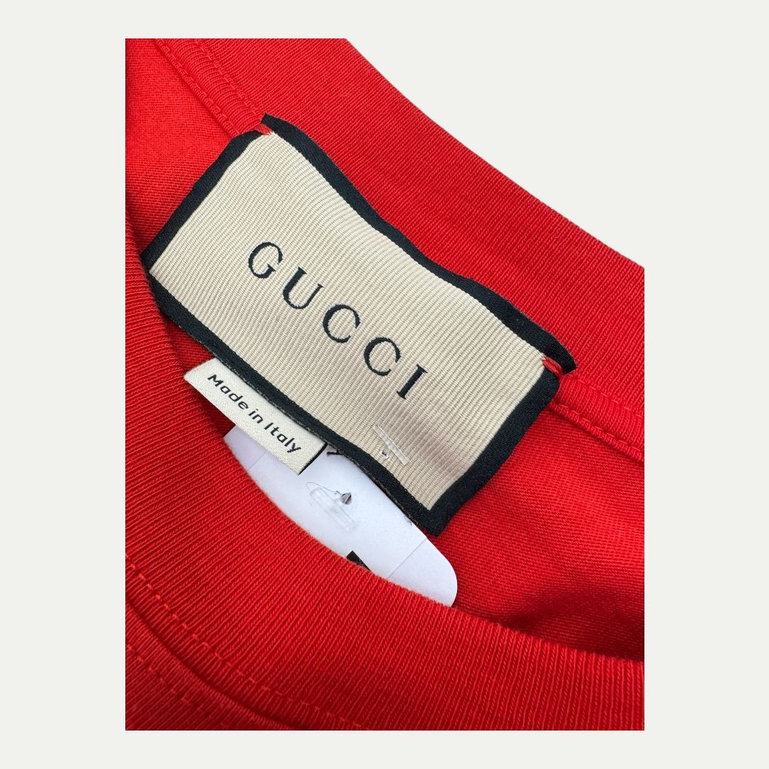 Gucci Mirror Logo Tee Sz S