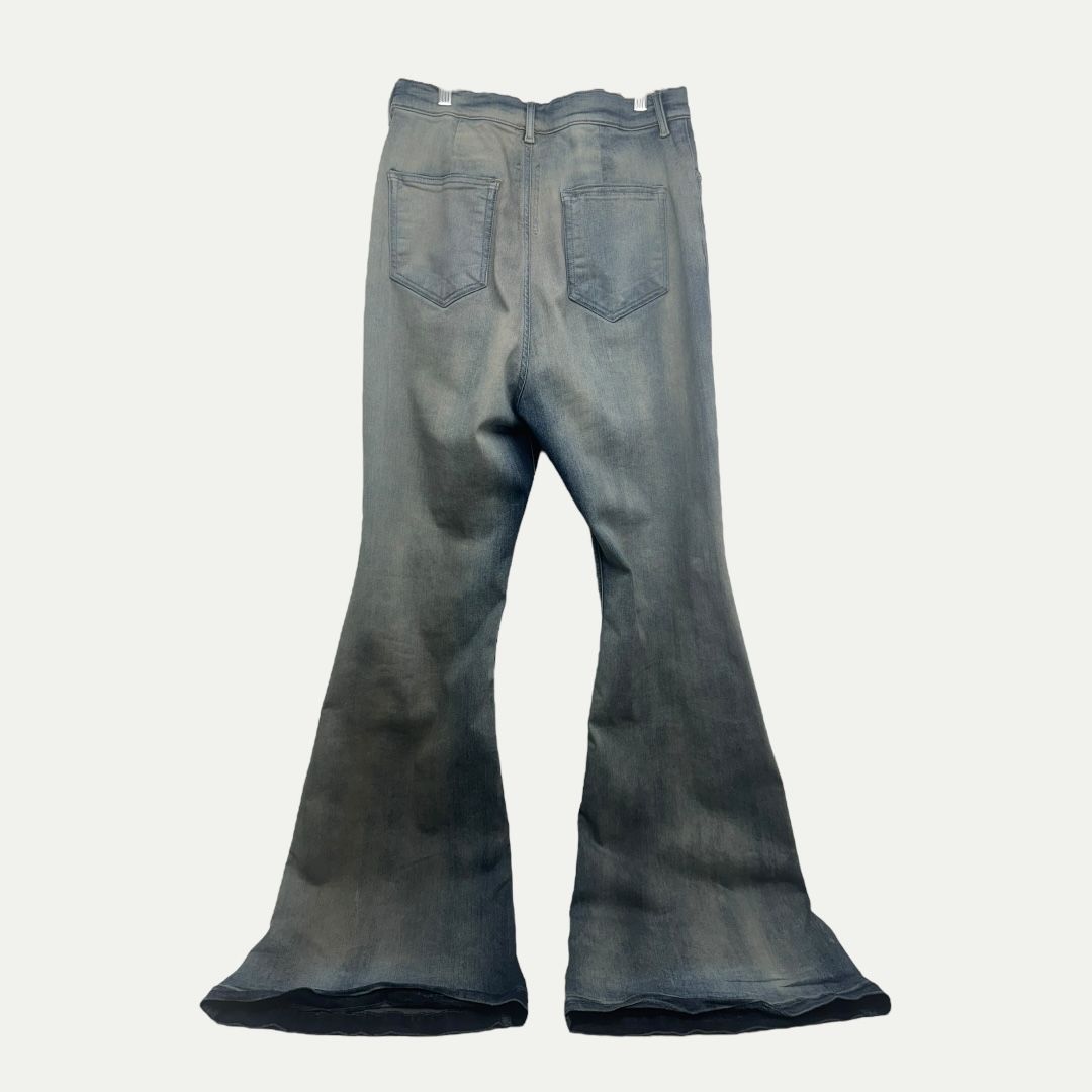 Rick Owens Drkshdw Bowling Boot Cut Acid Degrade Sz 34