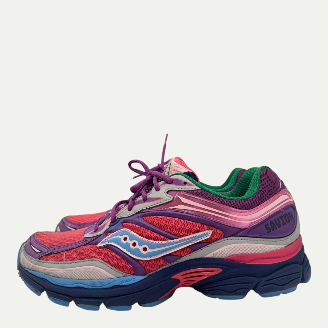 Saucony Jaetips Progrid Omni 9 Pink/Purple Sz 11.5