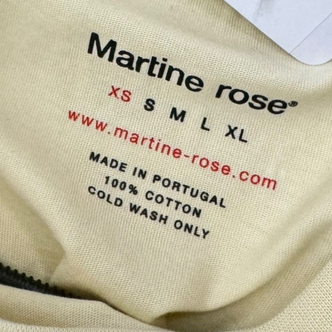 Martine Rose Excellence Tee Sz XS(XL)