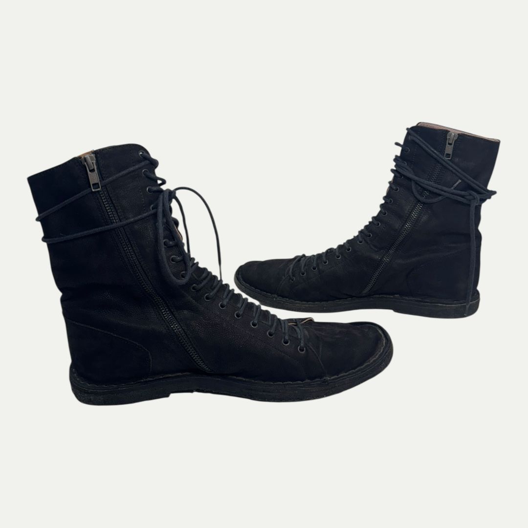 Ann Demeulemeester 90&#39;s Lace Up Boots Sz 43(10.5-11)