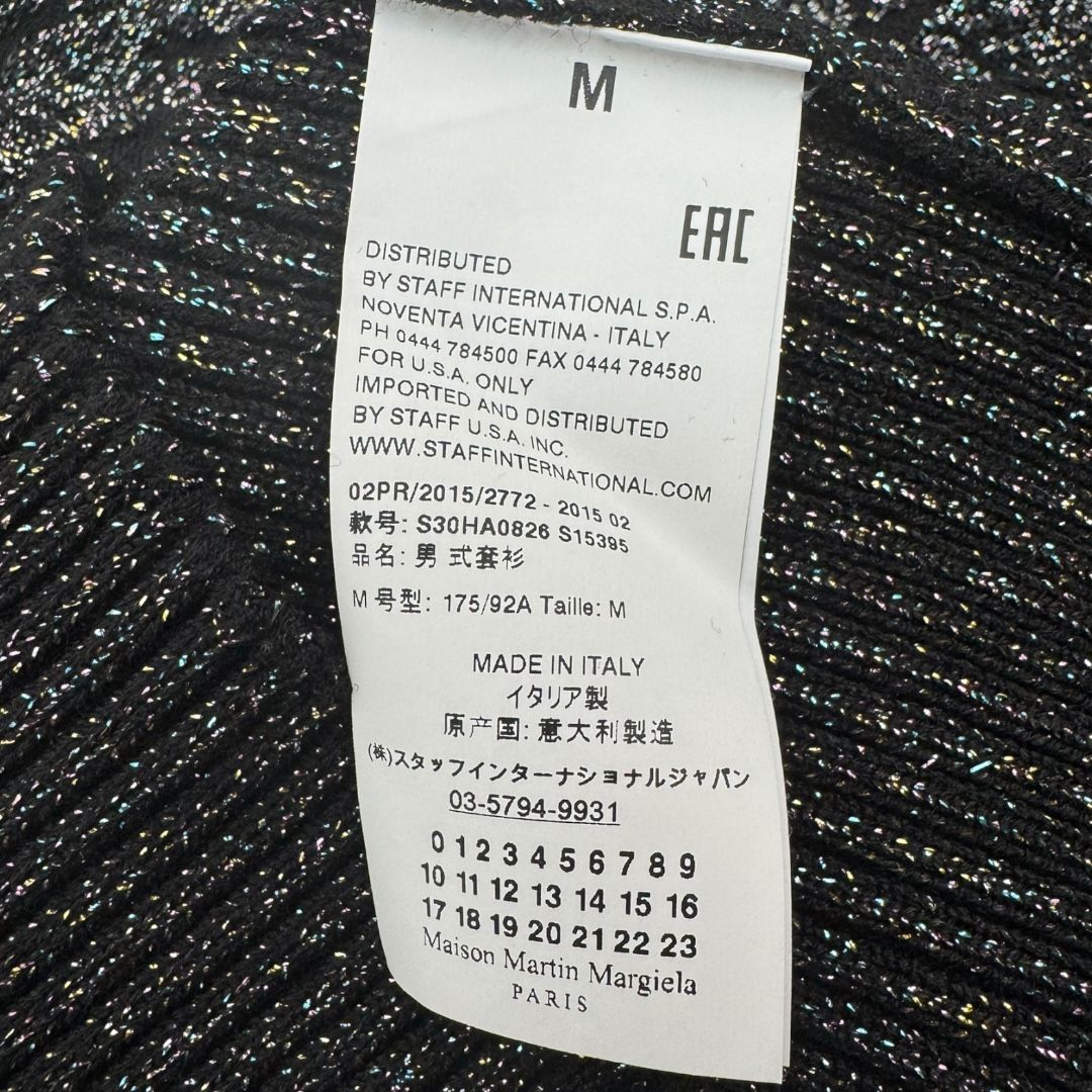 Maison Margiela Metallic Thread Knit Sz M(S/M)