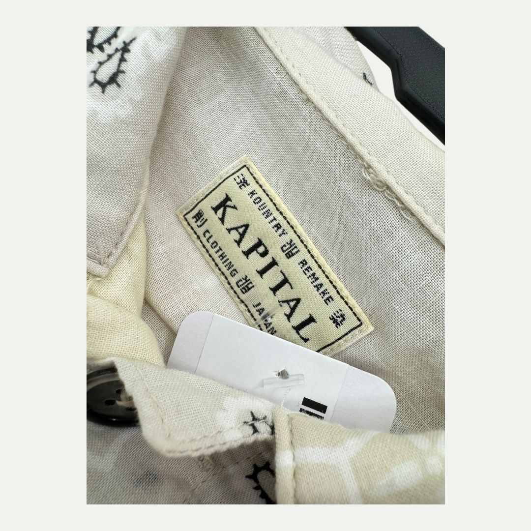 Kapital White Bandana Jacket Sz 5(L)