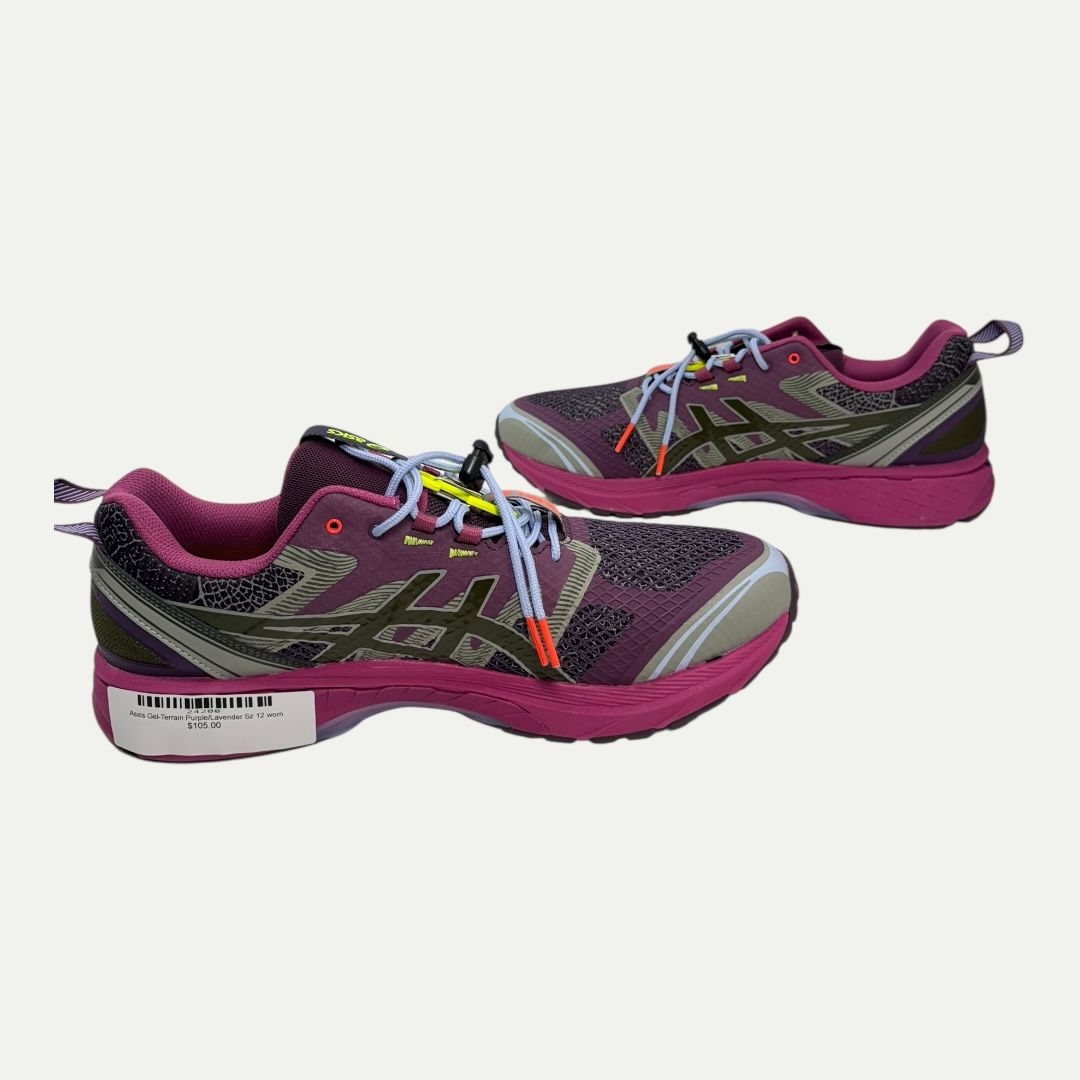 Asics Gel-Terrain Purple/Lavender Sz 12