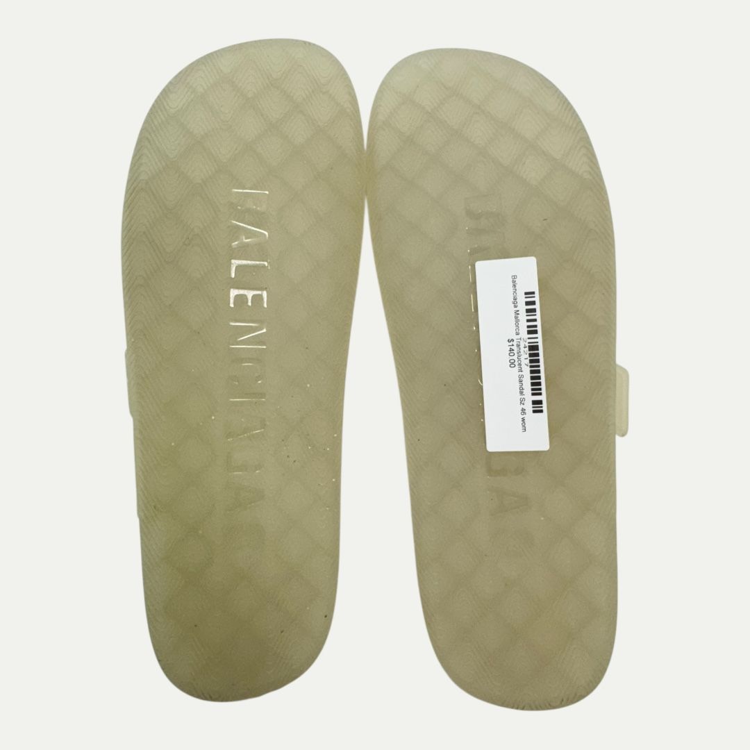 Balenciaga Mallorca Translucent Sandal Sz 46(13)