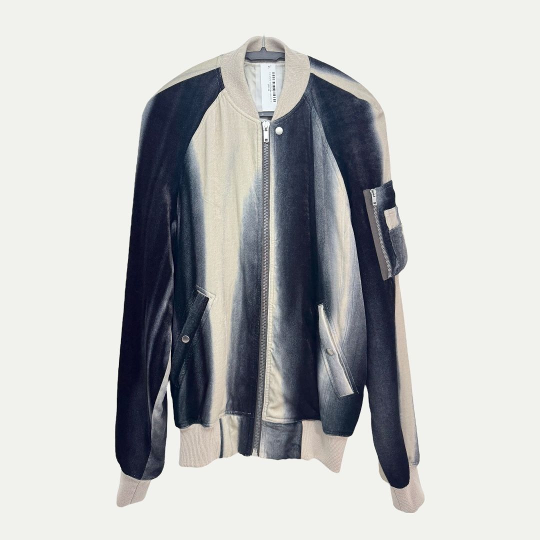Rick Owens Velvet Bomber Jacket Sz 48(M)