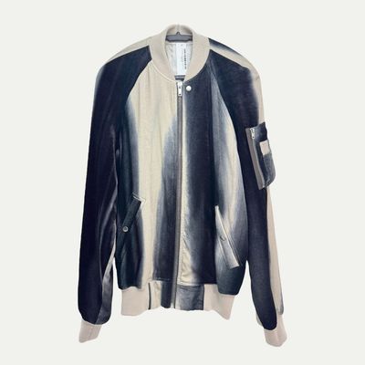 Rick Owens Velvet Bomber Jacket Sz 48(M)