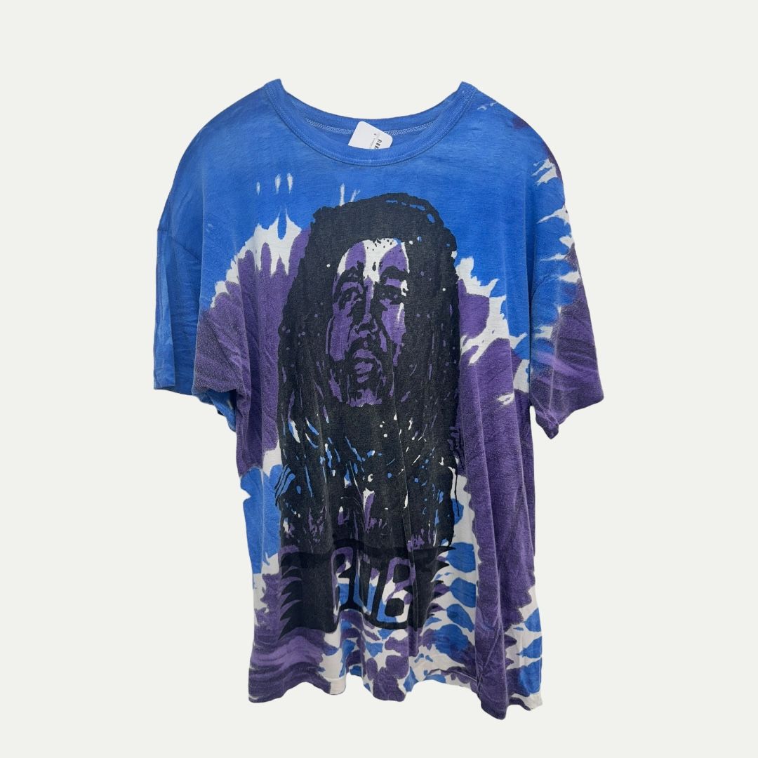 Vintage Bob Marley Tie Dye Tee Sz XL