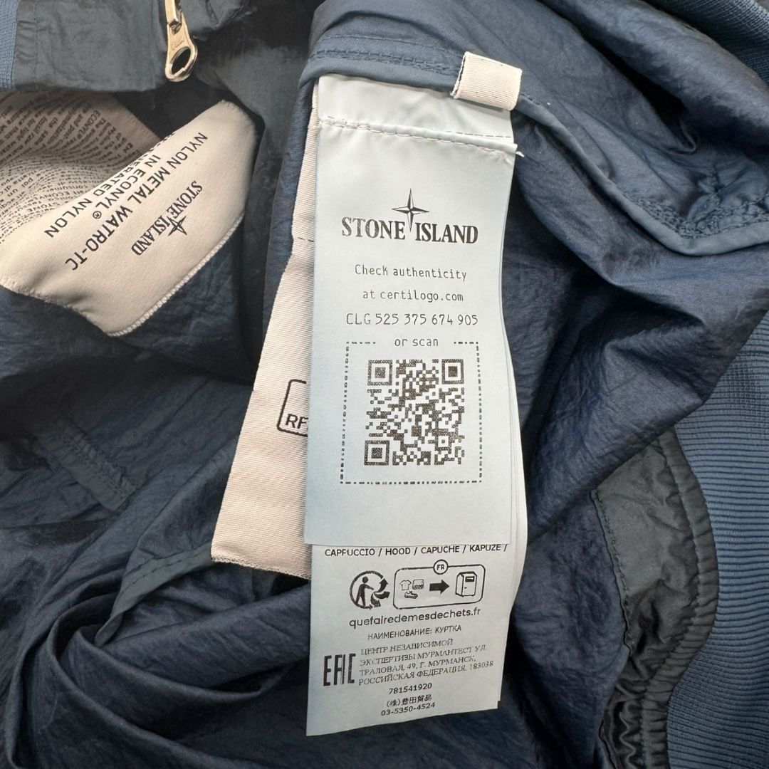 Stone Island Nylon Metallic Jacket Sz L