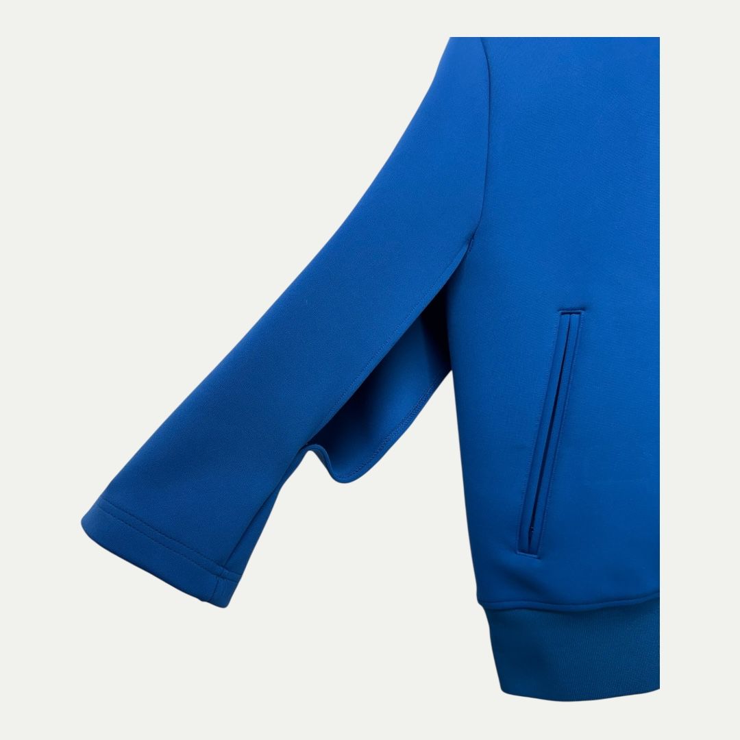 Balenciaga Blue Scuba Jacket Sz 38(M)