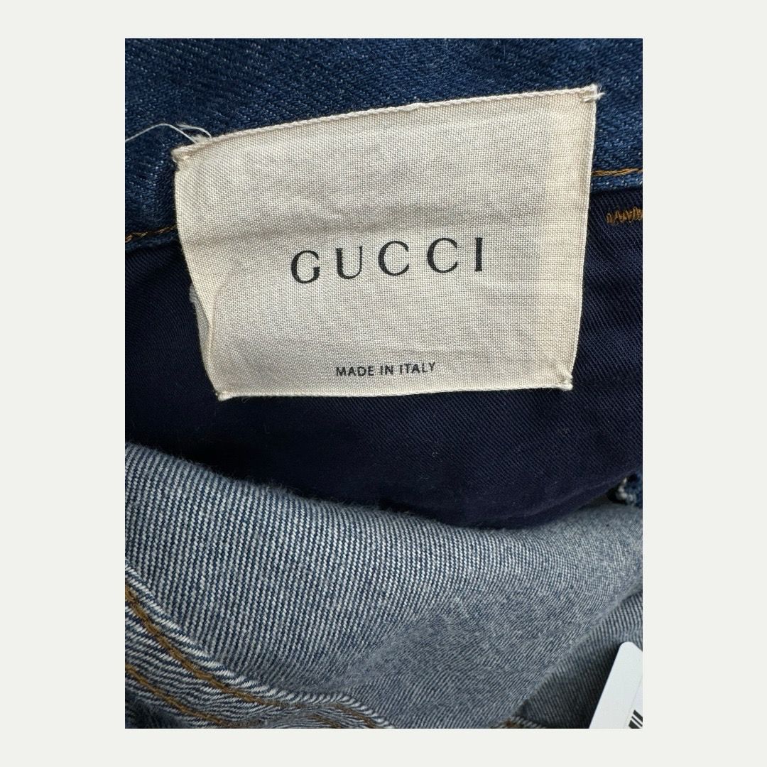 Gucci Floral Painted Jeans Sz 54(34)