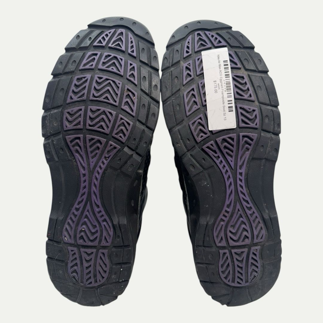 Nike Air Max ACG Eggplant Foamposite Boot Sz 13