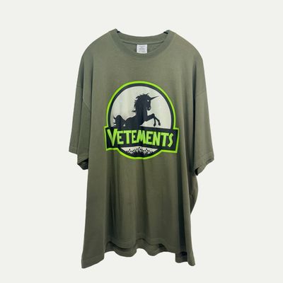 Vetements Wild Unicorn Tee Sz M(XL)