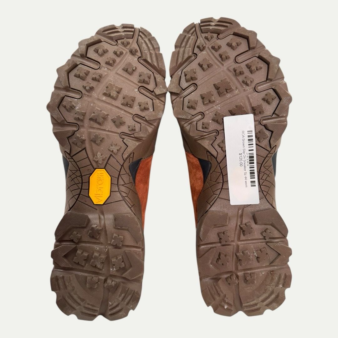 ROA Brown Slip On Sneaker Sz 44(11)