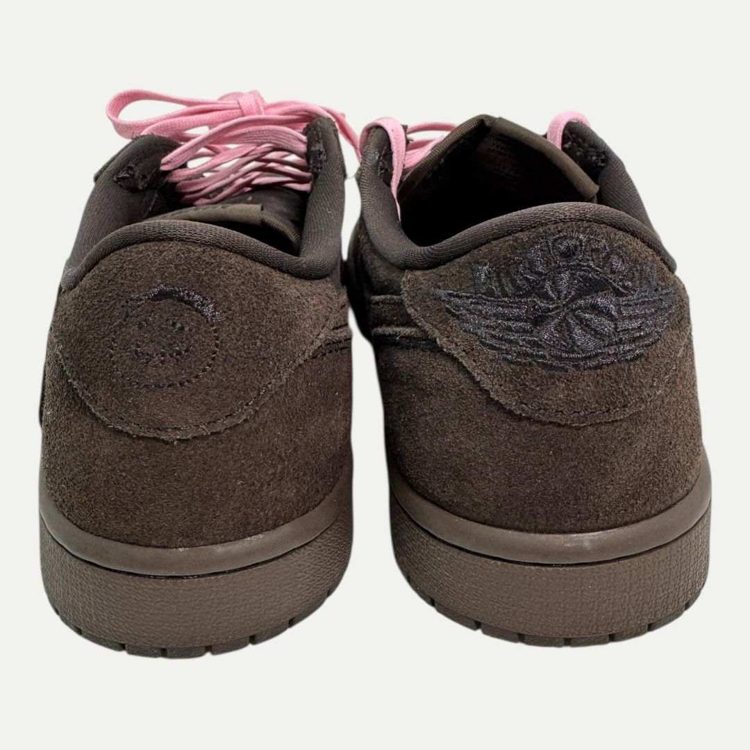 Jordan 1 Low Travis Scott Velvet Brown Sz 7.5m/9w