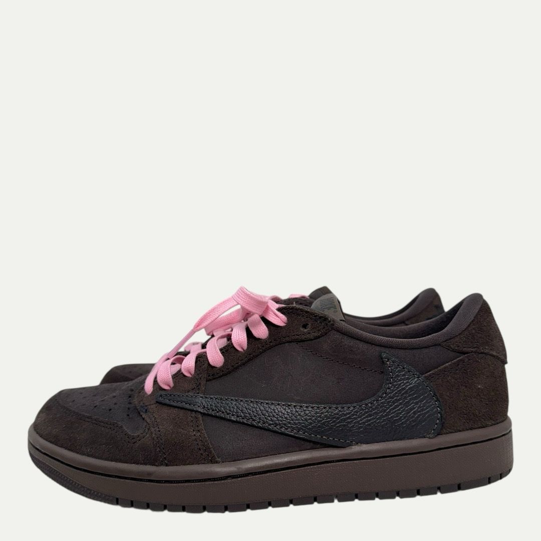 Jordan 1 Low Travis Scott Velvet Brown Sz 7.5m/9w